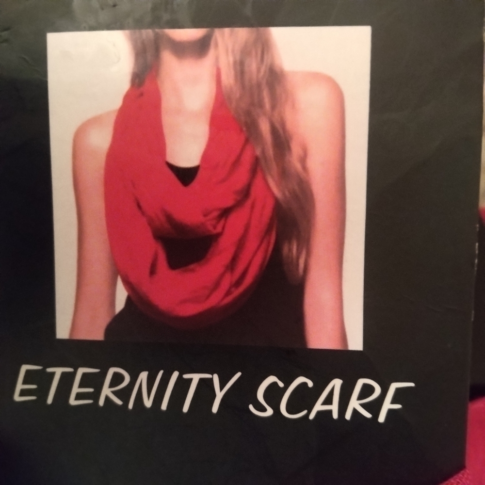 Vintage scarves under $10 bundle of 5 new eternity scarfs texture dressy casual​